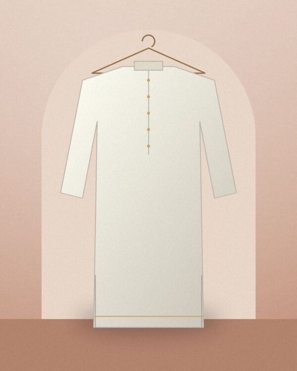 Linen Blend Kurta