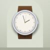 Classic Leather Strap Watch