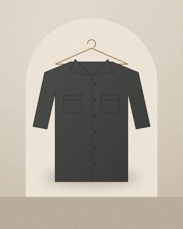 Wool Blend Overshirt